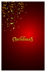 Vector background for Christmas celebrations.