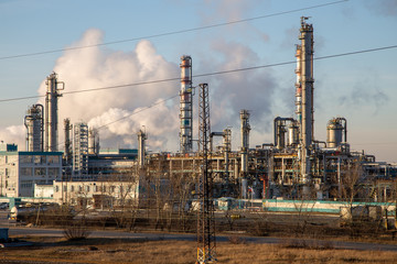 Fototapeta premium chemical factory