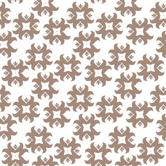 Geometric ornamental vector pattern. Seamless design.
