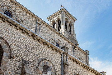 Fototapeta na wymiar Quiberon. Eglise Notre-Dame de Locmaria. Morbihan. Bretagne 