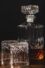 Whiskey decanter set
