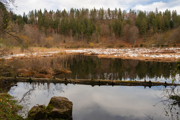 Obraz premium Nonnenmattweiher
