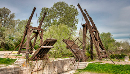 Pont Langlois &agrave; Arles, France