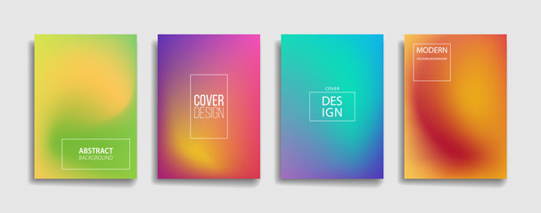 abstract background with blurred mesh color. colorful background for poster flyer banner backdrop. vertical banner. cool fluid background vector illustration.