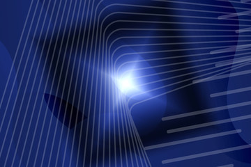 Obraz premium abstract, blue, light, technology, digital, wallpaper, design, texture, illustration, space, black, backdrop, futuristic, line, future, graphic, pattern, computer, lines, 3d, matrix, tunnel, art