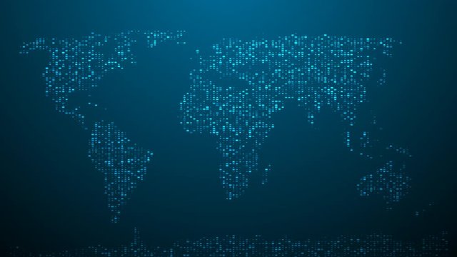 mondo, planisfero, digitale, informatica