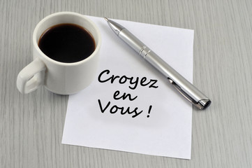 Croyez en vous