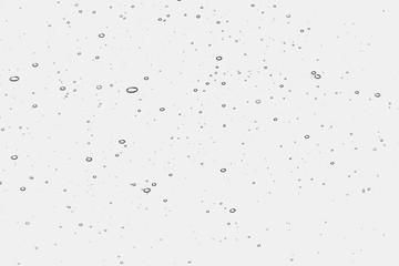 Liquid with bubbles texture. Clear cosmetic gel serum or water background