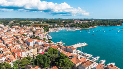 Naklejka na ściany i meble Parenzo is a city in Croatia on the north Adriatic Sea