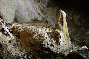 Natural beauty in cave Moria (Caucasus, Russia)