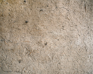 Texture of clay walls.