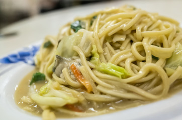 Chinese fried noodle