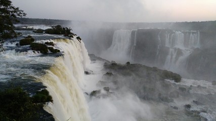 waterfall, water, river, nature, iceland, landscape, rock, cascade, falls, niagara, travel, fall, natural, beautiful, stream, waterfalls, rocks, power, flow, mountain, sky, green, , park, jungel, jung