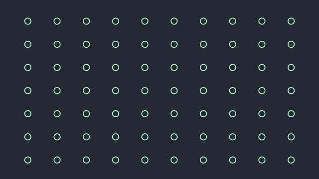 circles pattern fade in motion