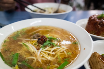 Taiwan traditional rice noodles