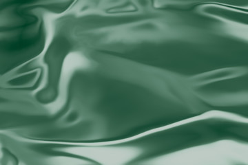 . Green liquid shiny background.