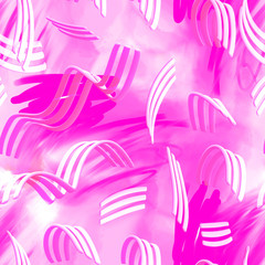 Abstract seamless pattern with brush strokes.