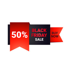 black friday sticker or discount banner holiday shopping concept big sale label advertising campaign badge vector illustration