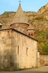 Geghard Monastery Complex, UNESCO World Heritage Site in Kotayk Province of Armenia