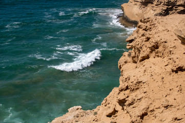 Atlantic coast. Timassinin. Morocco. Africa