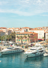 Fototapeta na wymiar Hafen von Ajaccio, Korsika