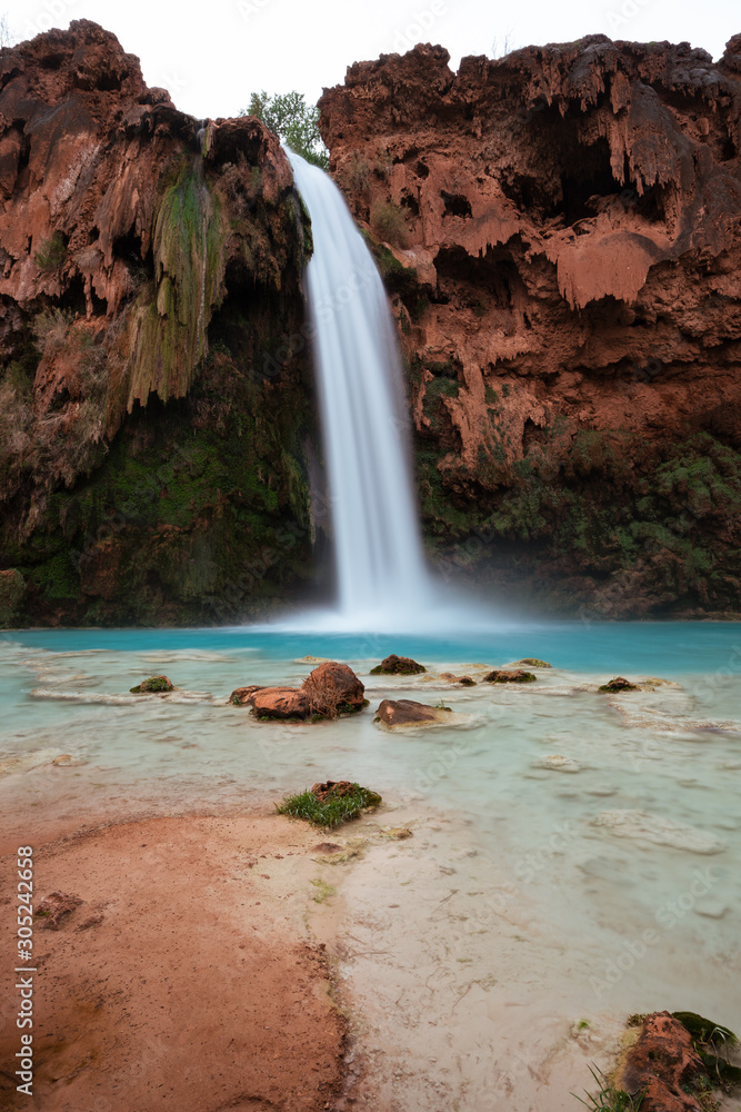 Sticker the adventure of the american southwest - havasupai