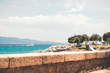 Fototapeta premium Küste von Ajaccio, Korsika