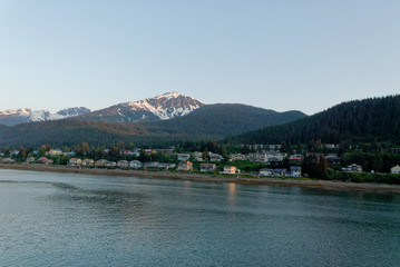 Fototapeta premium View of Juneau - Alaska - USA