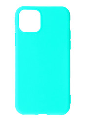 Colorful silicone case for your smartphone on light background. Green cases for the smartphone.