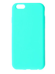 Colorful silicone case for your smartphone on light background. Green cases for the smartphone.