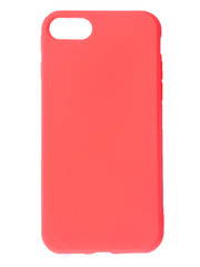 red leather smart phone case