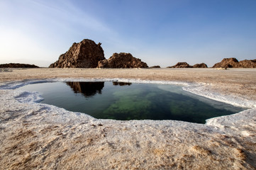 Afar region. Danakil depression. Ethiopia. Africa