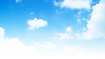 Blue sky with cloud bright at Phuket Thailand.