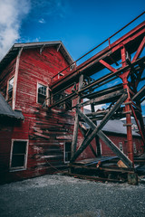 Kennecott abandoned copper mining camp, Alaska