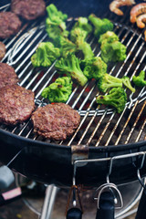 grilled cutlets for burgers