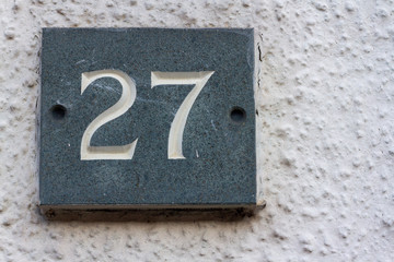 House number 27