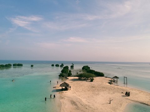 Beach in Pari Island