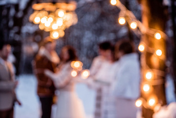 winter wedding