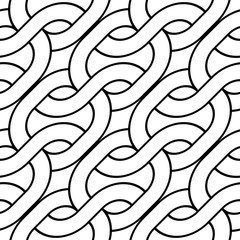 Design seamless monochrome zigzag pattern