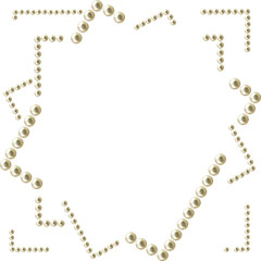 Pearls. Vector illustration. Beads. Jewelry. Background.