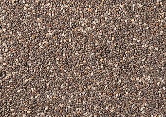 Chia seeds macro background and texture