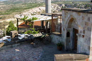 Typical village of Pigeon Valley, Cappadocia, Turkey