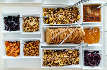 catering buffet table