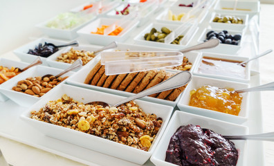 catering buffet table