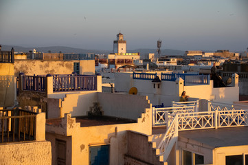 Sunset in Essaouira. Morocco. Africa