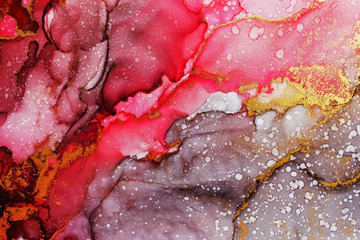 Alcohol ink abstract texture
