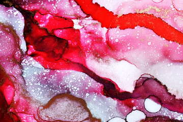 Alcohol ink abstract texture