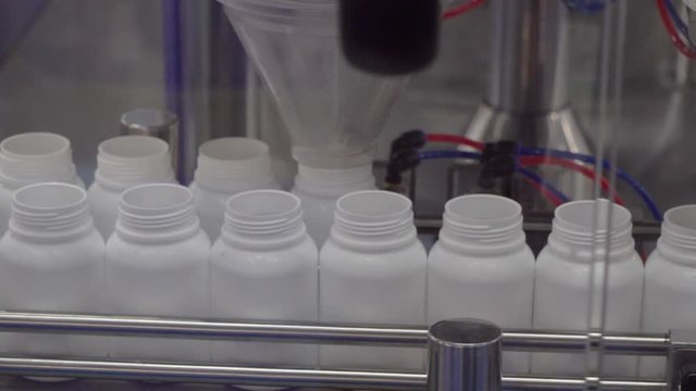 Equipment for pharmaceutical and chemical laboratories and industry, an automatic line for packaging of drugs