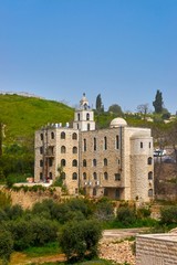 Fototapeta na wymiar Israel, Ölberg, Garten Getsemani und Kirche. Jerusalem