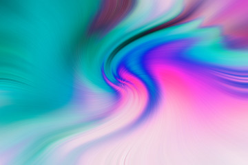 Obraz premium Abstract gradient artwork. Colorful lines, flat style background. Fluid inks creative texture
